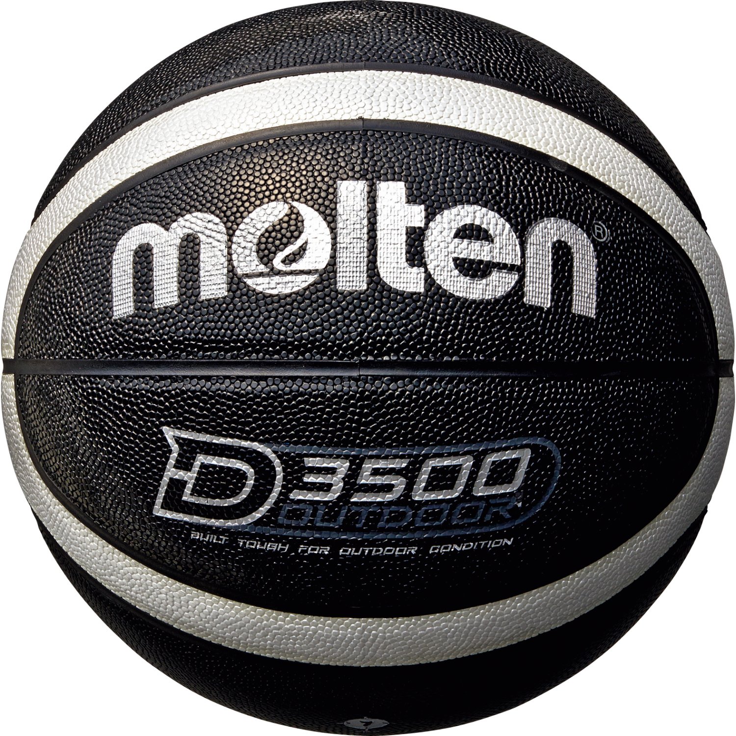 Molten BD3500 Basketball Black/Silver (Glossy Finish) 7