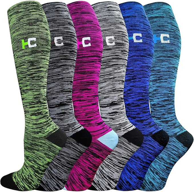 Graduated Medical Compression Socks for Women & Men 20-30mmhg Knee High Sock