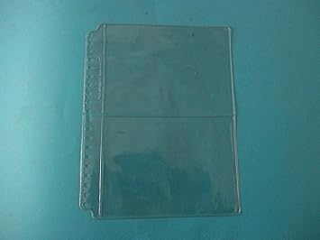 Amazon Com Joshua Meier 24052 C 57 Photo Page Multiple Punch Fits 3 Hole Punch 11 X 8 1 2 2 Pockets 5 1 4 H X 7 W Transparent Sold In Units Of 3 Sheet Protectors Office Products