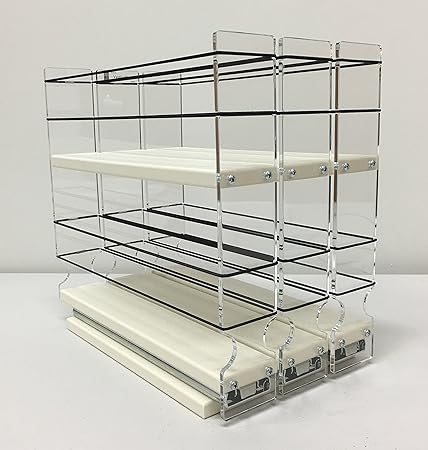 Vertical Spice 222x2x10 Dc Spice Rack Shallow Cabinet