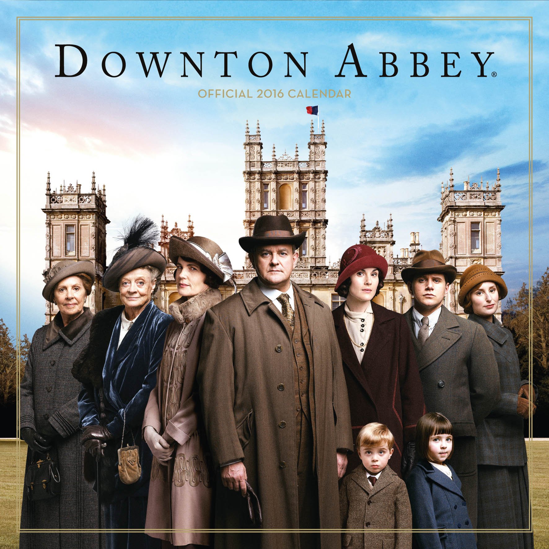 Official Downton Abbey 2016 Square Calendar 9781780548289 Amazon Com Books