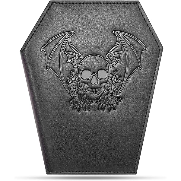 Amazon.com: kreepsville 666 Gothic Embossed RIP Bat Spooky