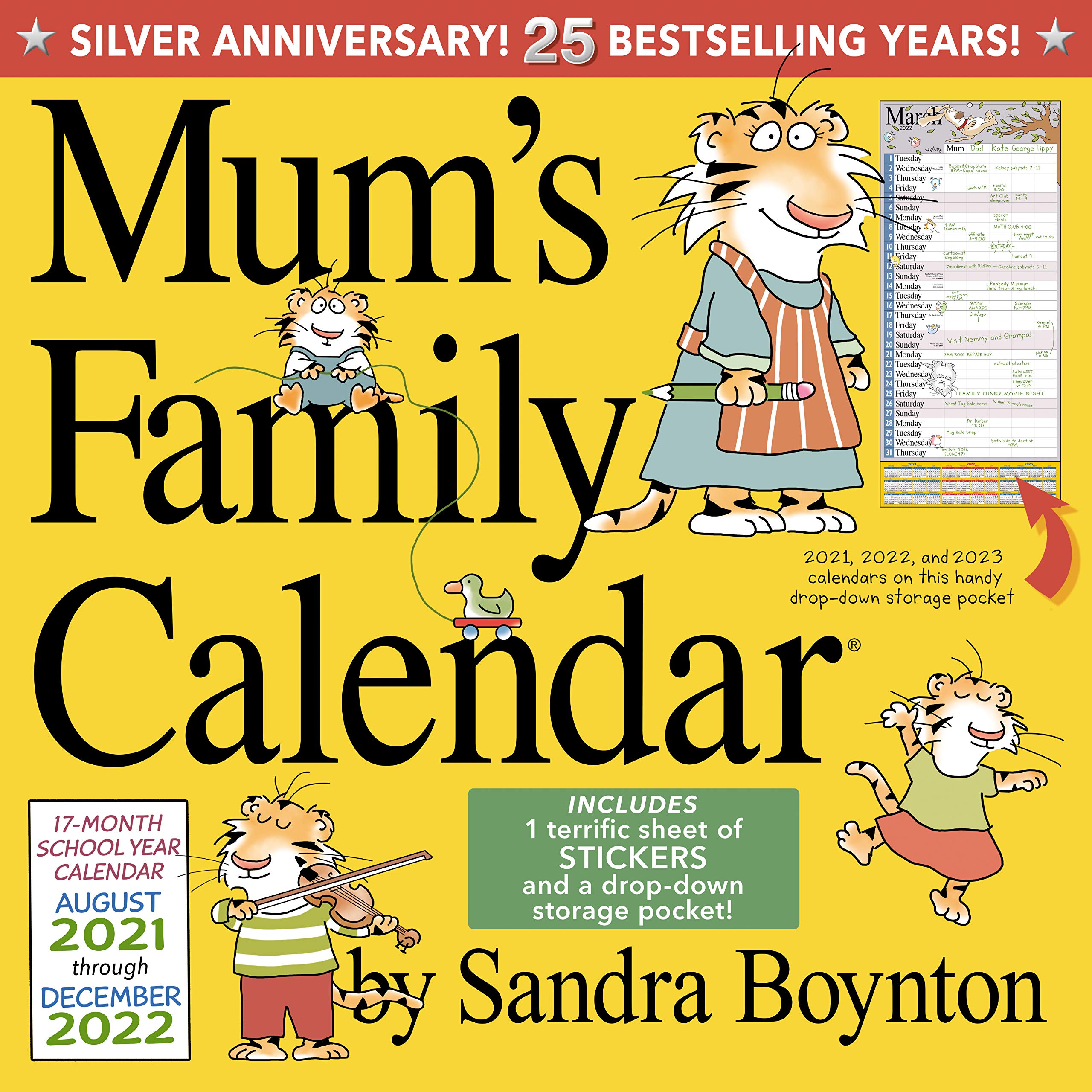 Mum's Family Wall Calendar 2022: Workman Calendars: 9780761197683:  Amazon.com: Books