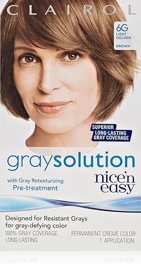 Clairol Gray Solution By Nice N Easy Hair Color 006g Light Golden