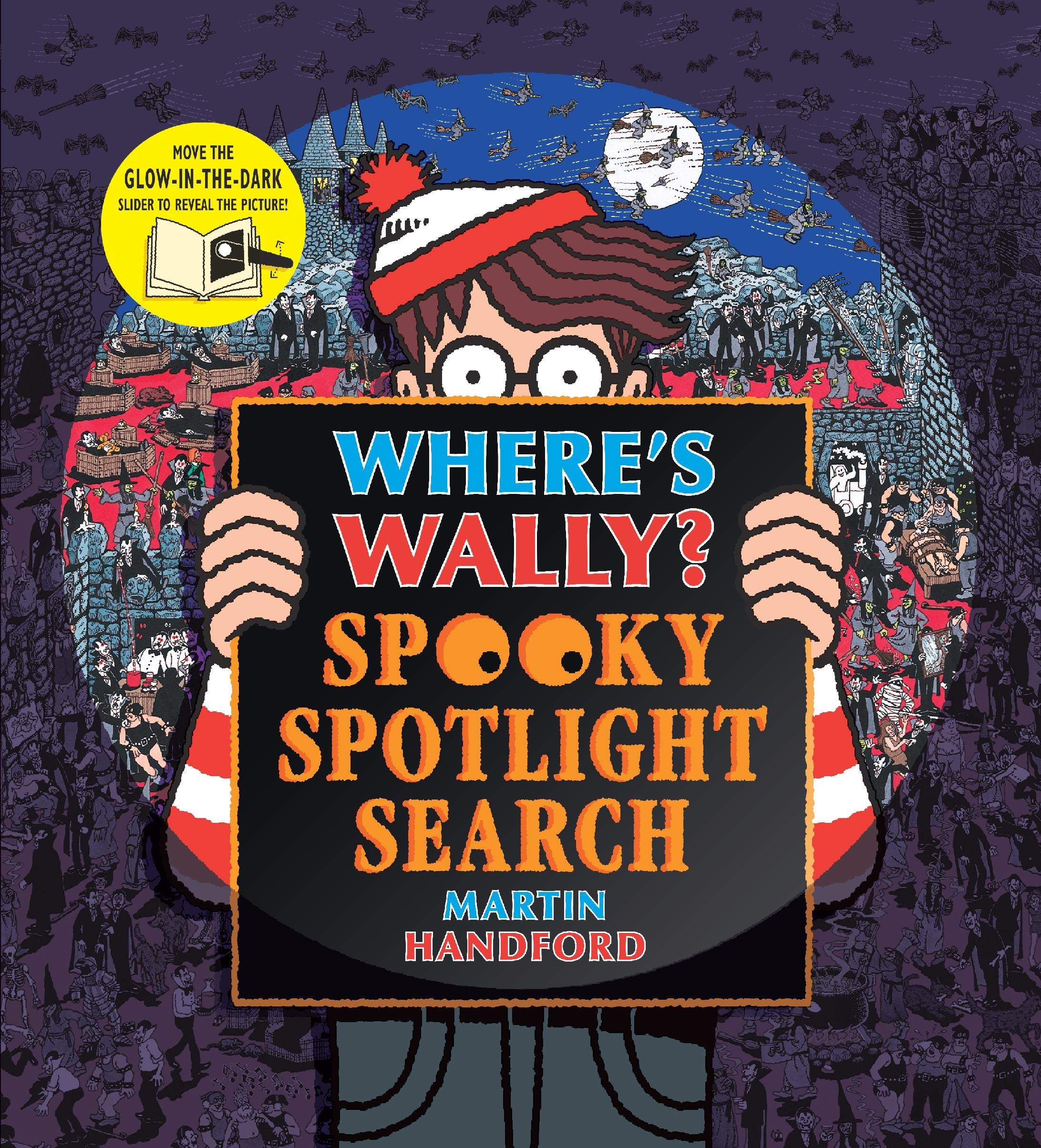 Where's Wally? Spooky Spotlight Search: An interactive novelty spotlight search adventure from the bestselling search-and-find series – find vampires, ... gift for boys, girls and teenage fans.