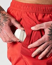 Huckberry Wellen Performance Lined Swim Trunks
