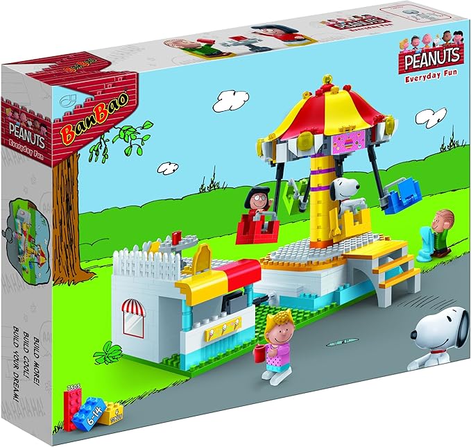 Banbao Peanuts Everyday楽しいカーニバル ブロック おもちゃ Amazon Banbao Peanuts Everyday楽しいカーニバル ブロック おもちゃ Amazon