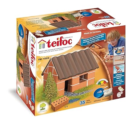Teifoc Steinbaukästen - TEI 1024 - Kleines Einfamilienhaus