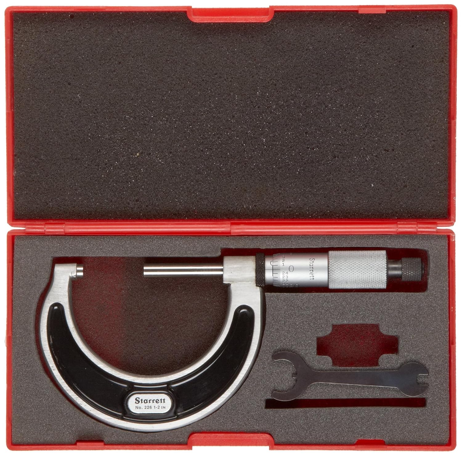 12 Range Starrett 226RL2 Outside Micrometer Lock Nut +/0.0001