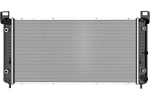 YITAMOTOR Radiator Compatible with 99-13 Chevrolet Tahoe Suburban 1500 Avalanche Silverado 1500 Classic 2500 HD GMC Sierra 1500 Classic 2500 HD Yukon XL 1500 Cadillac Escalade ESV OE Style Radiator