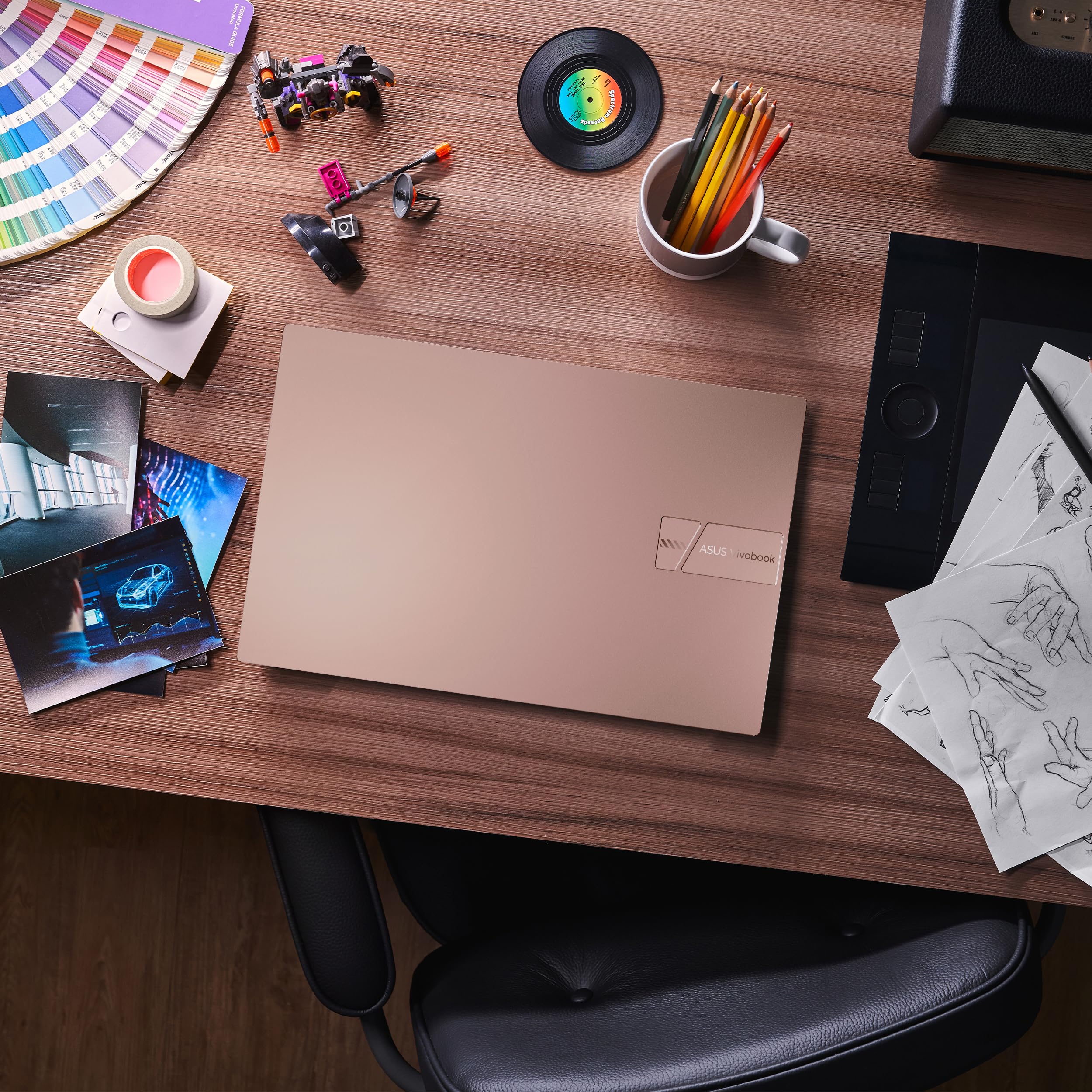 ASUS Vivobook 15 Laptop, 15.6” FHD Touch Display, Intel Core i5-1334U, Intel Iris Xe Graphics, 16GB Memory, 512GB SSD, Champagne, F1504VA-AB56-PK