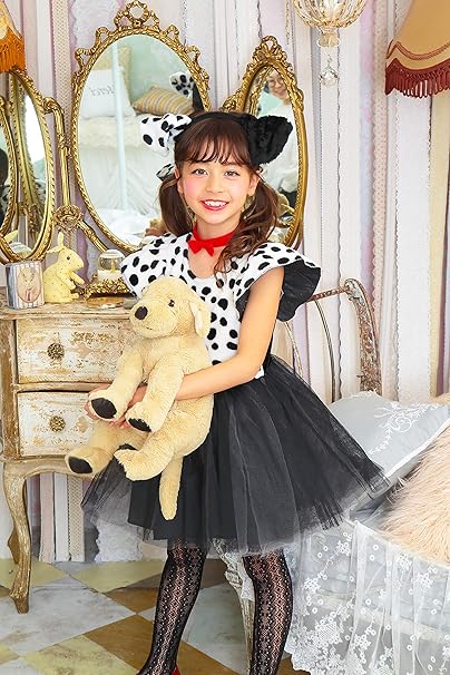 Amazon Party City プティ コスプレ プティダルメシアン キッズ 1cm 白 黒 おもちゃ おもちゃ