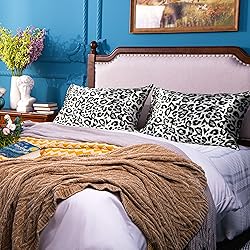 NTBAY 2 Pack Satin Standard Pillowcases for Hair