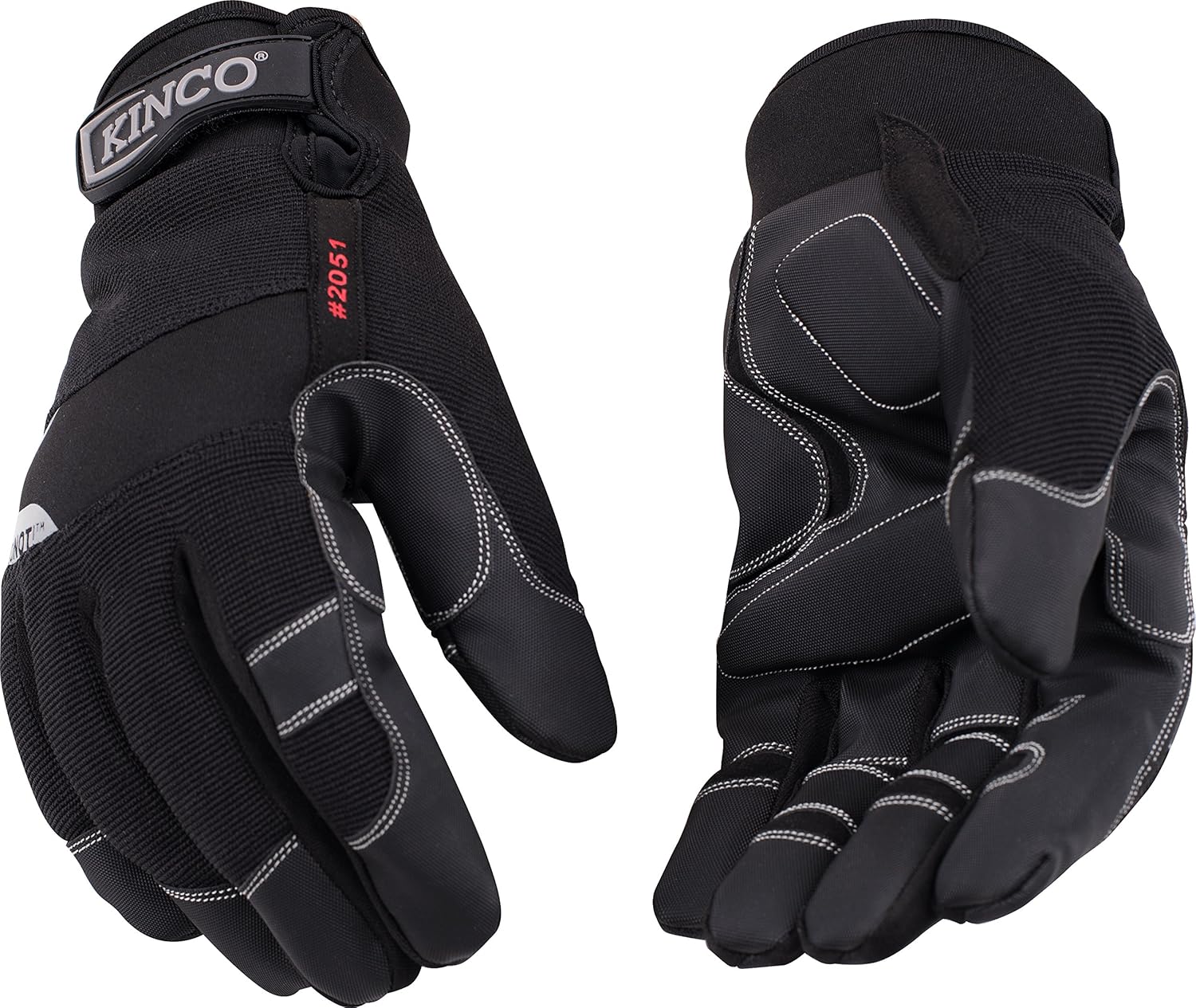 Kinco 2051S1 Lined Cold Weather Glove, 9.75" Height, 1.08" Length, 4.