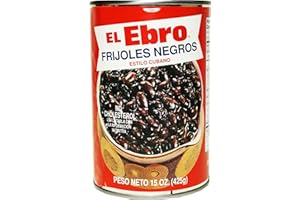 Ready to Eat El Ebro Cuban style black beans. 15 Oz.