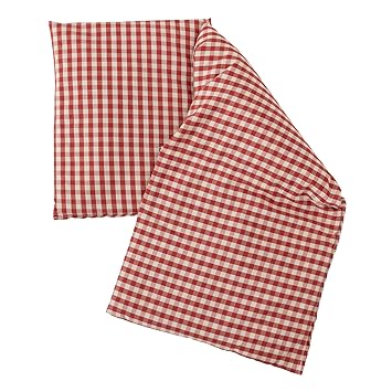 Cojín térmico compartimentado en 3 con huesos de ceresas 20x50cm ...