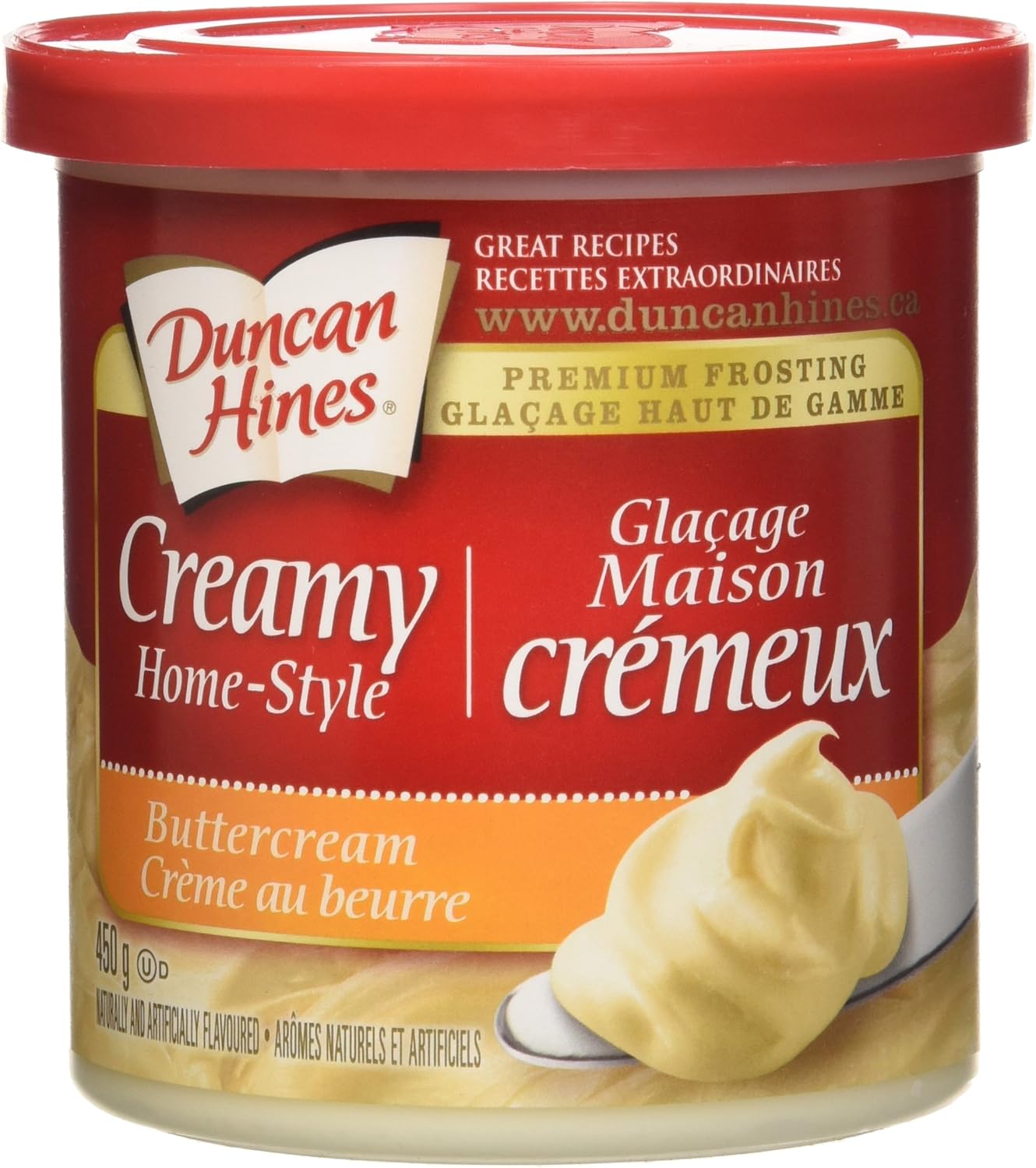 Duncan Hines Creamy HomeStyle Frosting, Buttercream, 450g Amazon.ca