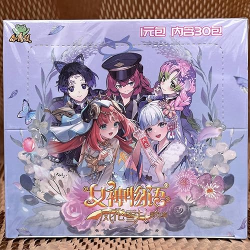 goddess story tcg booster box Amazon.com: Goddess Story TCG Premium Booster Box 2024/New (Mysterious  Surprise) : Toys & Games main image 1