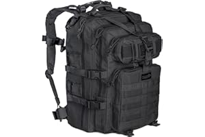 TACTICON 24BattlePack Tactical Backpack | 1 to 3 Day Assault Pack | Combat Veteran Owned Company |40L Bug Out Bag (Black)