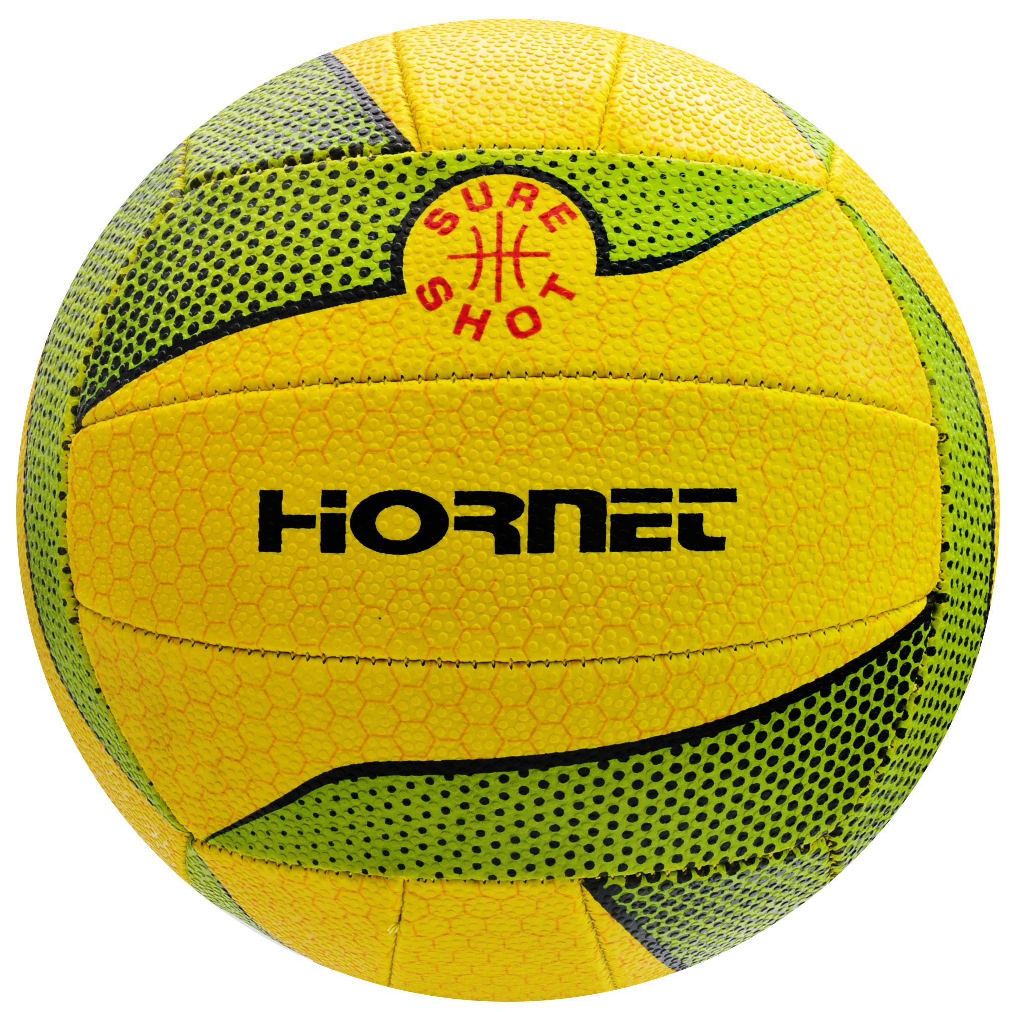 Sure Shot Hornet sz 4 Training Netball – Official Size & Weight – Hand-Sewn Rubber Grip Ball for Indoor & Outdoor Netball Training & Matches (Size 5)
