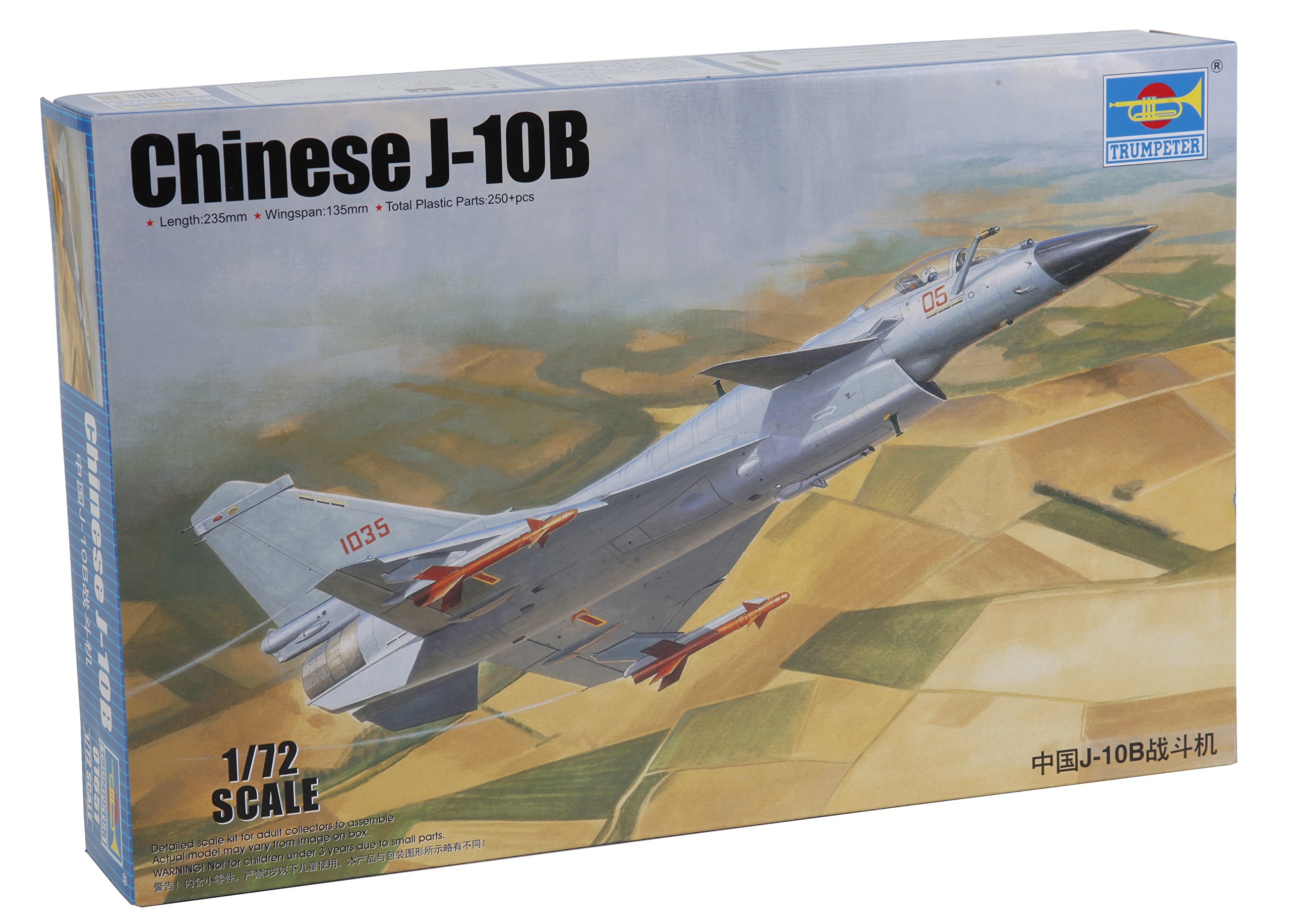 Trumpeter 1:72 - Chinese J-10B Fighter