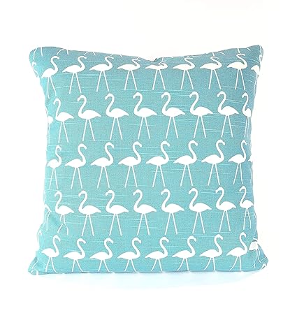 Amazon Com King65irginia Nautical Aqua Flamingo Throw Pillowcase