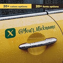 Personalized Custom Social Media Decal - Stickers