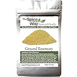 The Spice Way Ground Rosemary - rosemary powder ground pure from rosemary leaves - 4 oz resealable bag