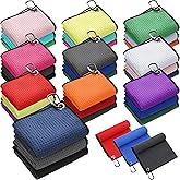 Batiyeer 30 Pcs Bulk Golf Towels for Golf Bags 16'' x 16'' Microfiber Fabric Golf Towel Waffle Pattern with Clip for Bags Men Mini Tournament Fitness Yoga Camping(Colorful)