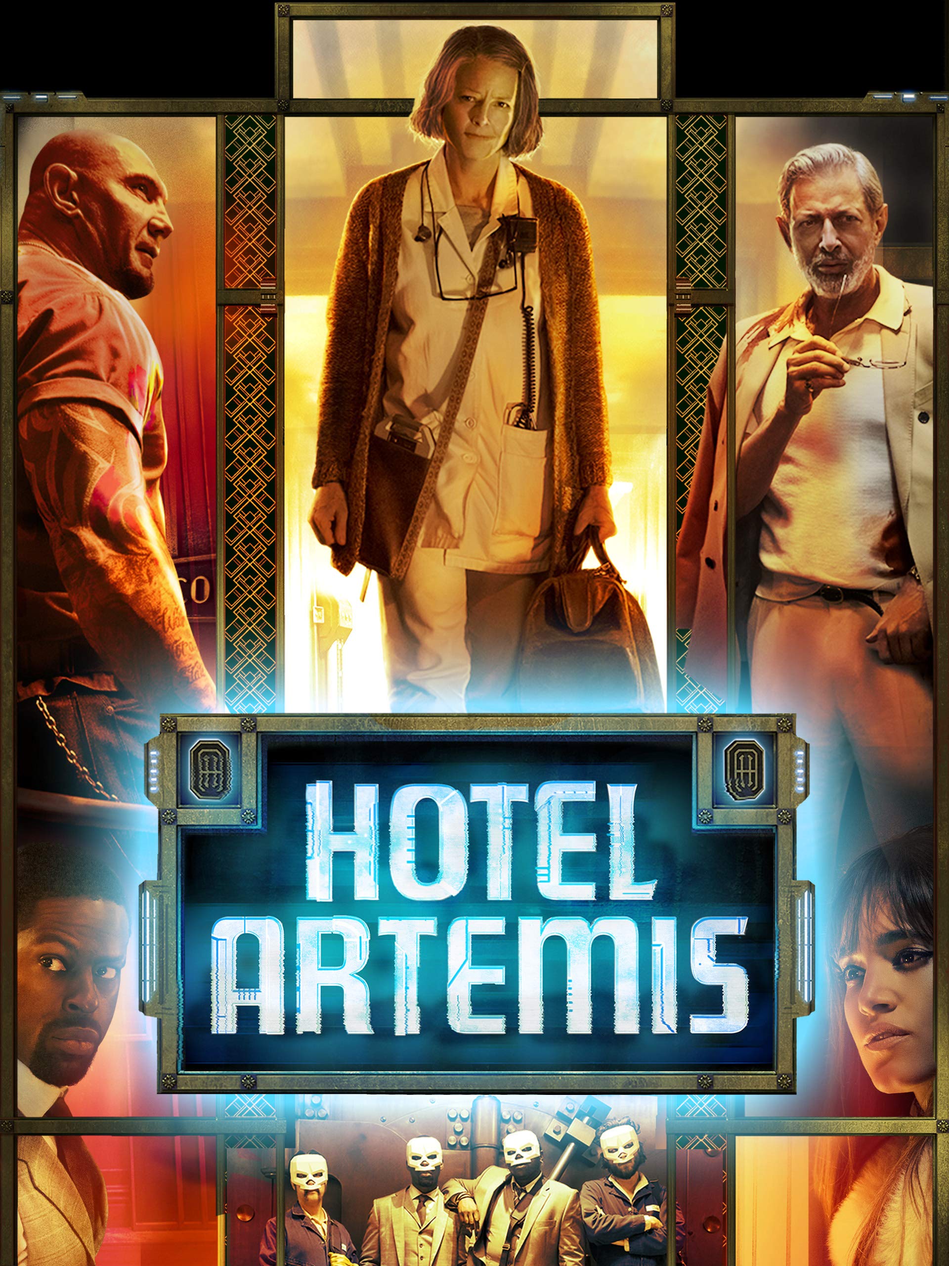 Hotel Artemis Dt Ov Jodie Foster Sterling K Brown