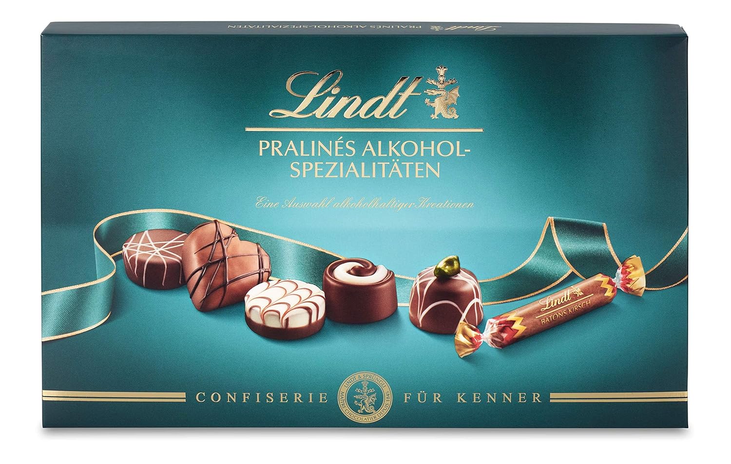 Lindt Pralinés Alkoholspezialitäten für Kenner, SchokoladenGeschenk