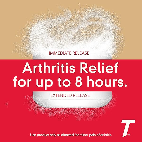 TYLENOL 8 HOUR ARTHRITIS PAIN RELIEF EXTENDED-RELEASE TABLETS, 650 MG ACETAMINOPHEN, JOINT PAIN RELIEVER & FEVER REDUCER MEDICINE, ORAL PAIN RELIEVER FOR ARTHRITIS & JOINT PAIN, 24 COUNT