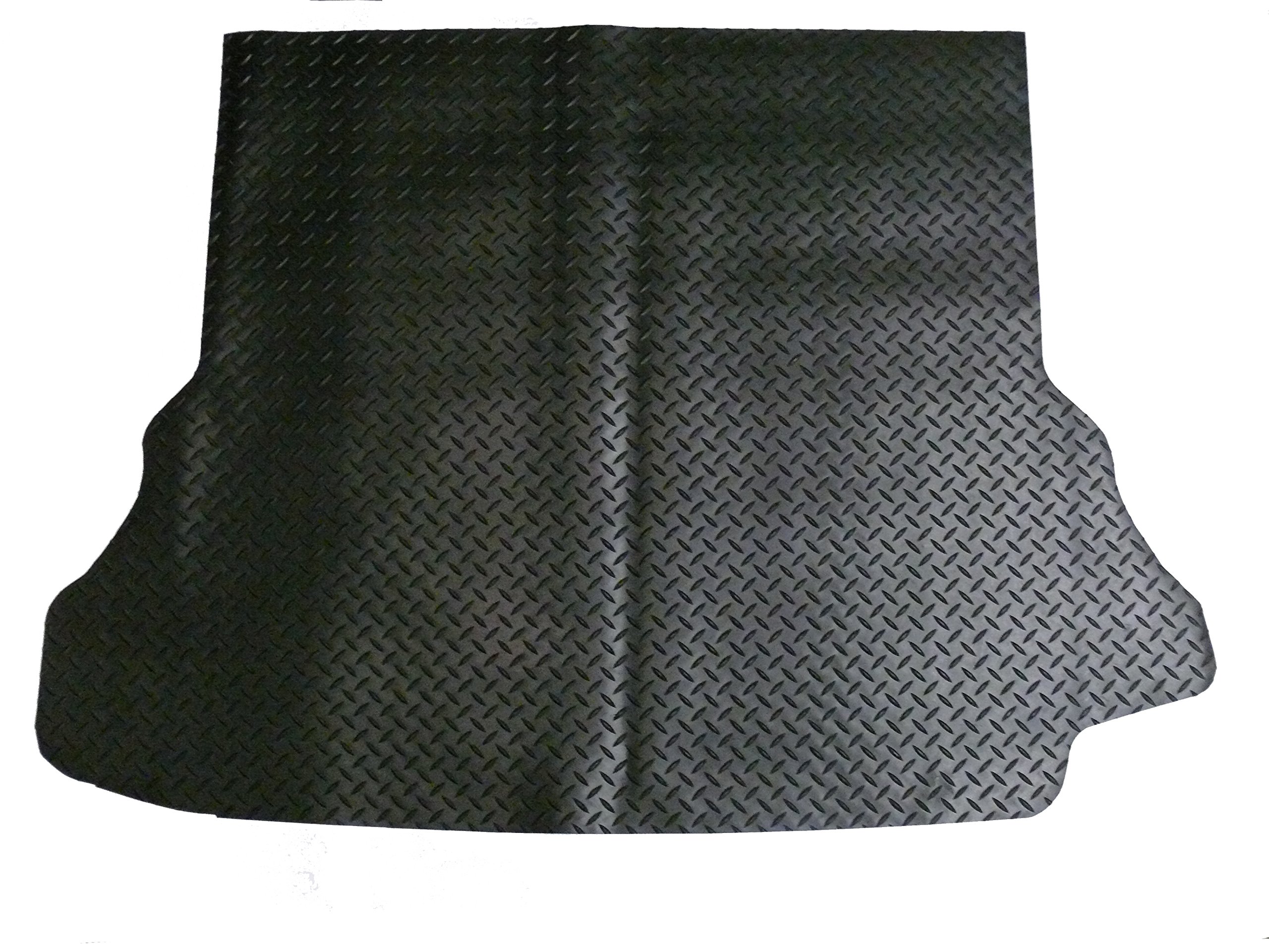 Sakura WW1444 Rubber Boot Mat, Black Trim