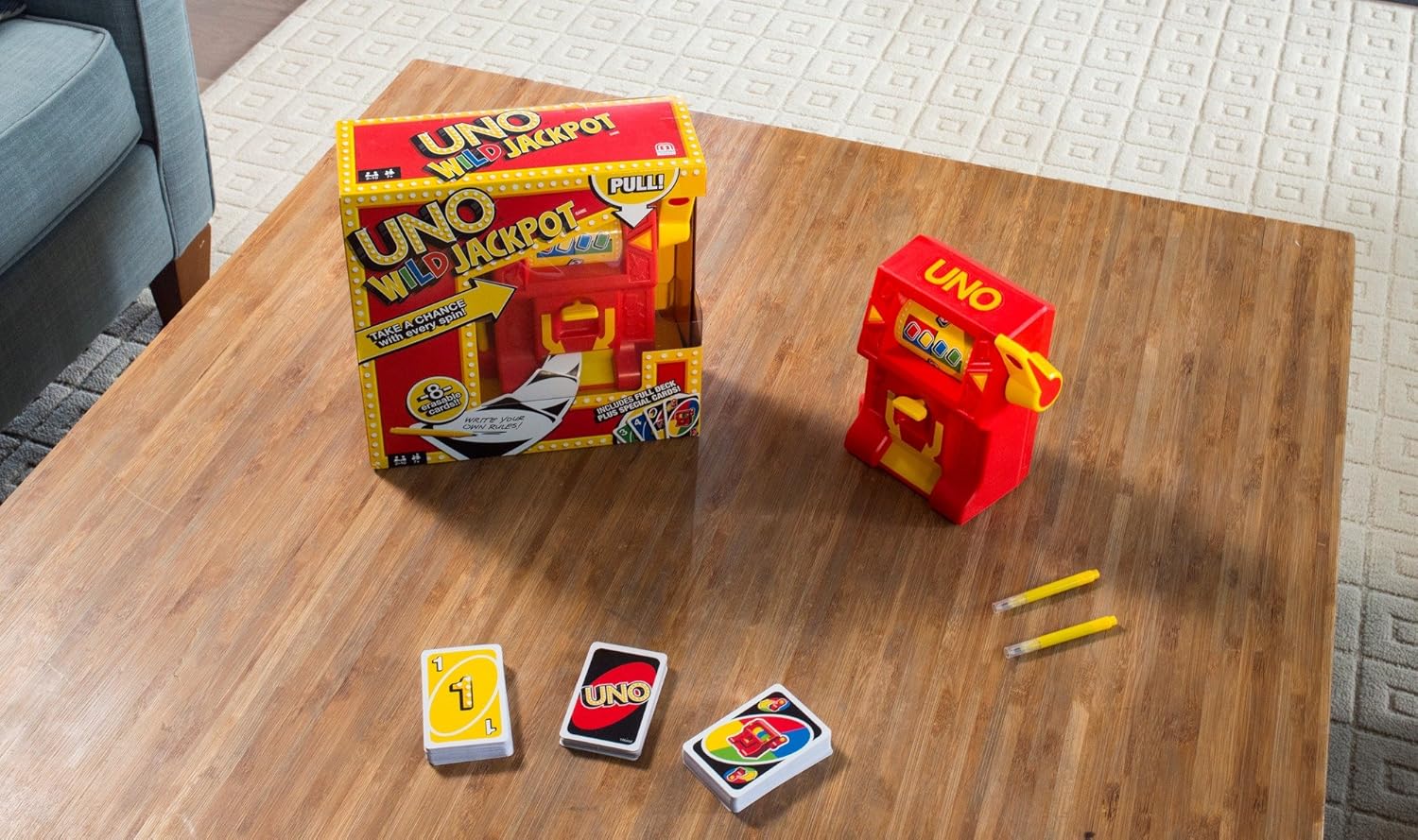 Mattel Games Uno Wild Jackpot Game 887961296785 eBay