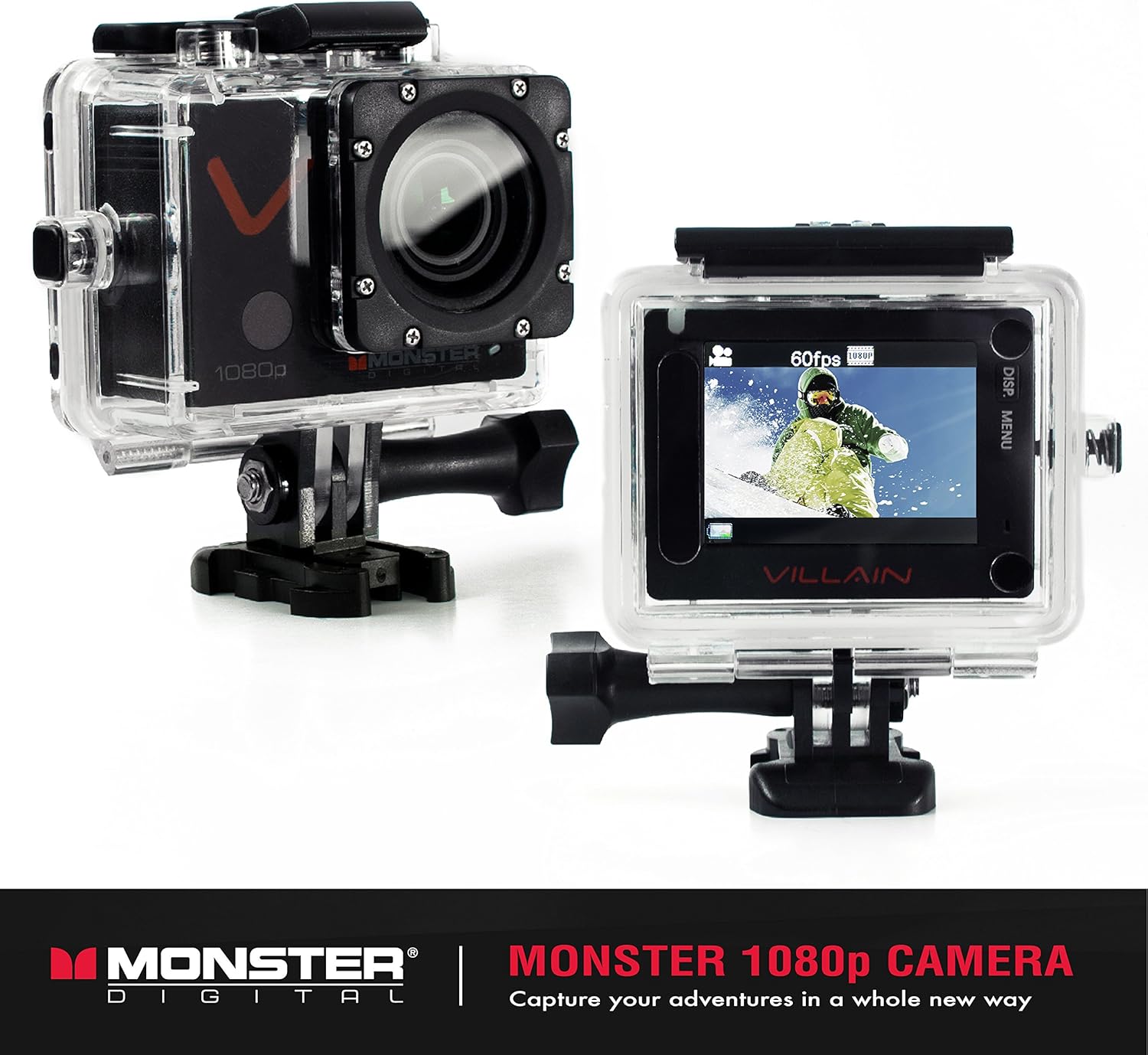 Monster Digital Villain Action Sports Camera Full HD Amazon.co.uk
