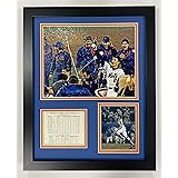 Legends Never Die New York Mets 1986 MLB World Series Champions Collectible | Framed Photo Collage Wall Art Decor - 12"x15"
