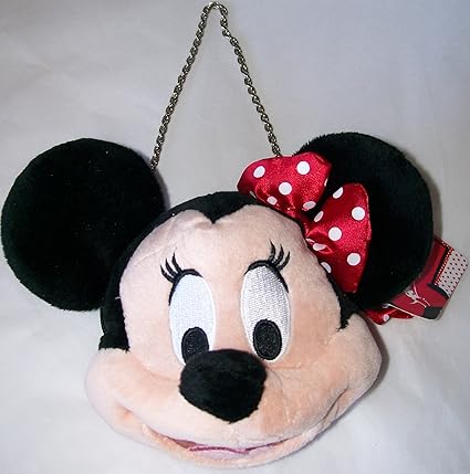 minnie mouse plush purse