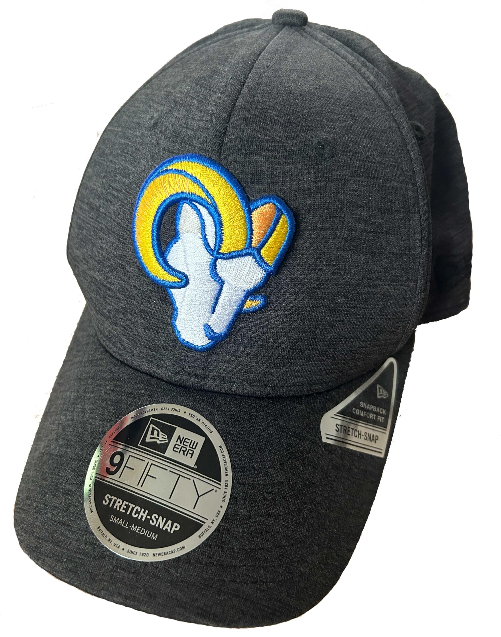 New Era NFL LOS ANGELES RAMS Total Shadow Tech 9FIFTY Stretch Snapback Cap