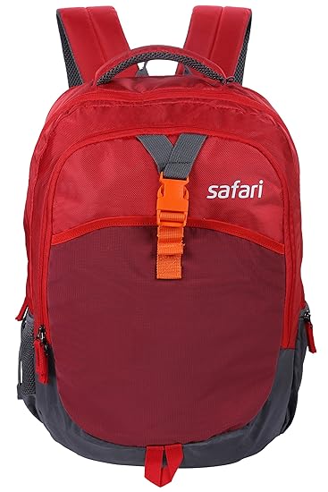 Safari 42 Ltrs Red Casual Backpack (YAXIS18CBRED)