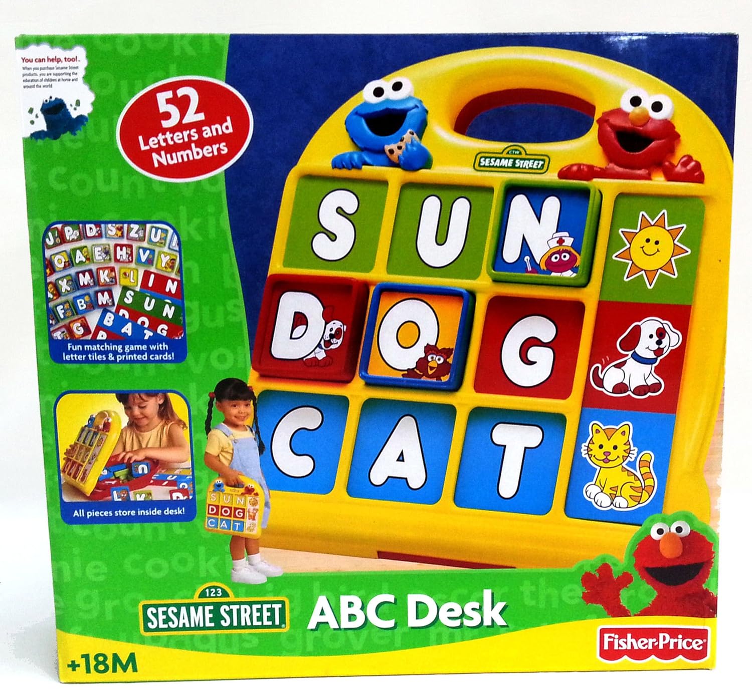 Fisher Price Sesame Street Abc Desk: Amazon.co.uk: Toys & Games