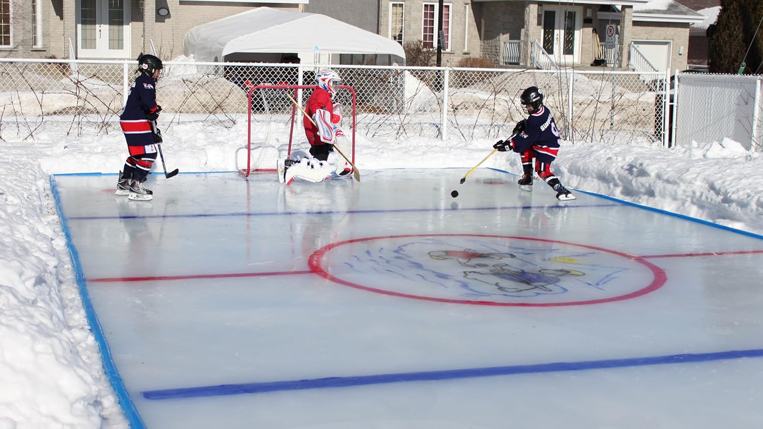 Amazon Com Artic Backyard Ice Rinks 21 X 25 Ice Skating