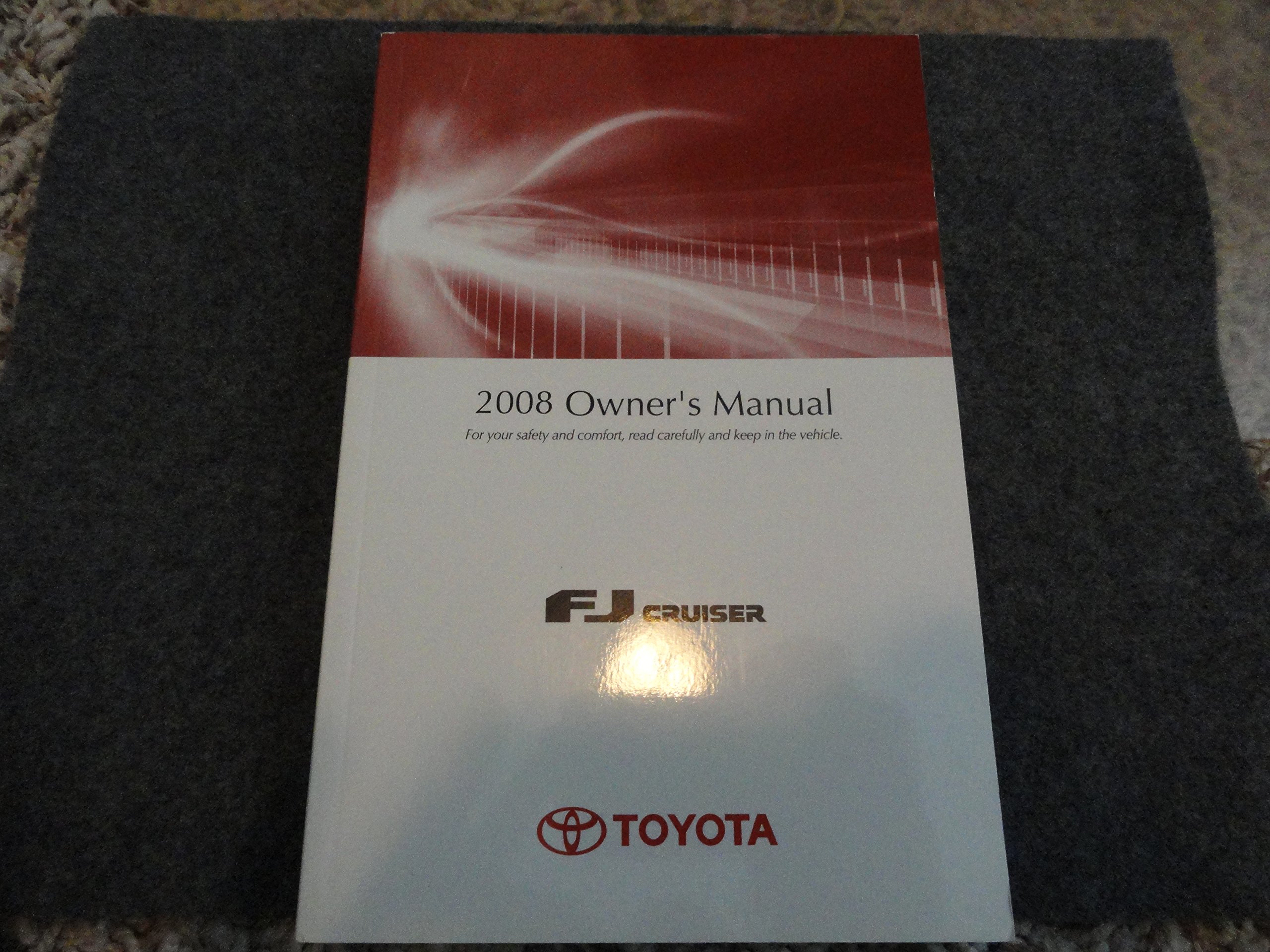 2008 Toyota Fj Cruiser Owners Manual Toyota Amazon Com Books
