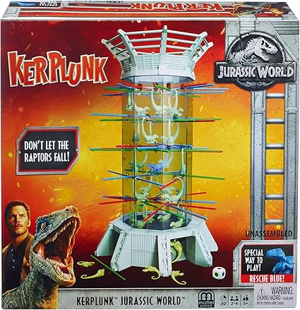 Kerplunk! Raptors Jurassic World 