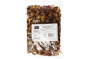 Kervan Candy Cola Bottles Bulk Gummy Candy - 5 Pound Bag - Fruity & Sweet Gift Snacks for Kids - Party Size