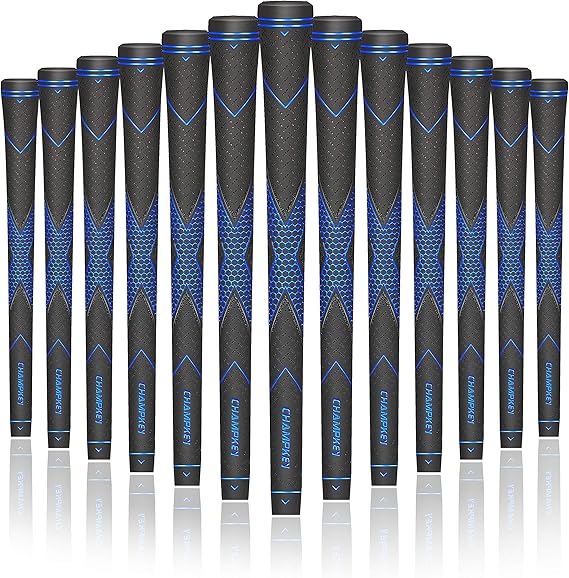 Champkey TractionX Golf Grips Set of 13 (Free 15 Tapes Included