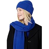 Style Republic Women’s Chunky Knit Beanie, 100% Pure Cashmere Cap, Soft & Stretchy, Warm Hat for Autumn, Winter, Spring