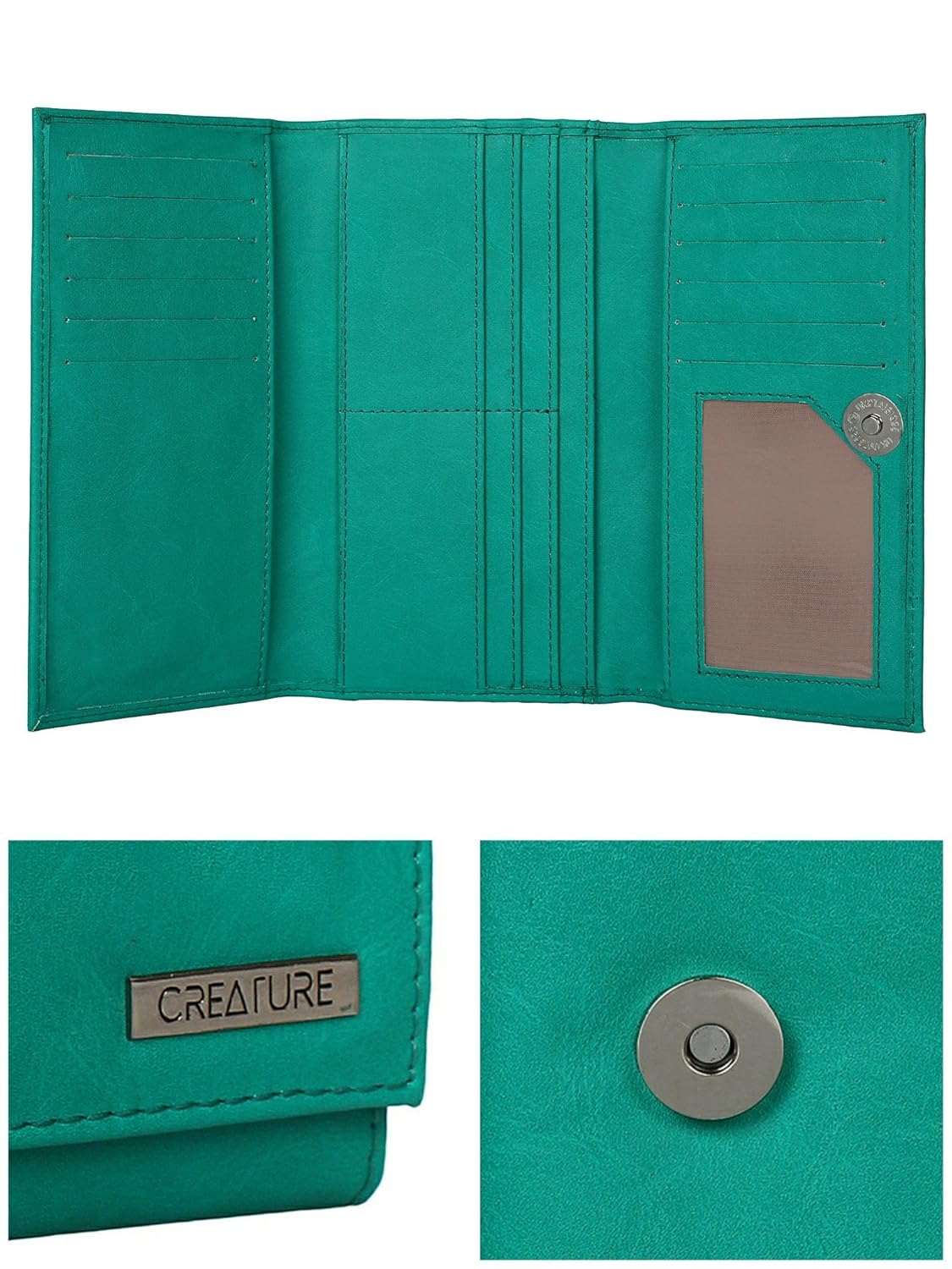 creature casual women's clutch(color-dark cyan||cl-07)