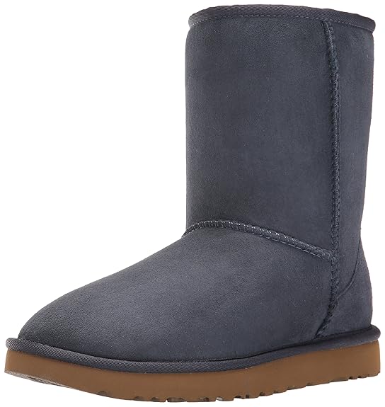 UGG Damen Classic Short Ii Navy Schneestiefel