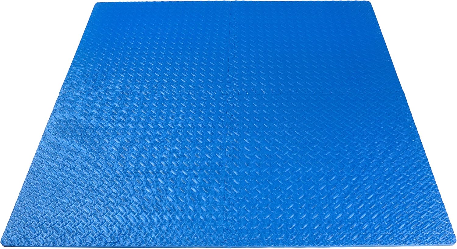 ProsourceFit Extra Thick Puzzle Exercise Mat1/2, EVA Foam Interlocking Tiles for Protective, Cushioned Workout Flooring for Home and Gym Equipment, Blue : Sports & Outdoors