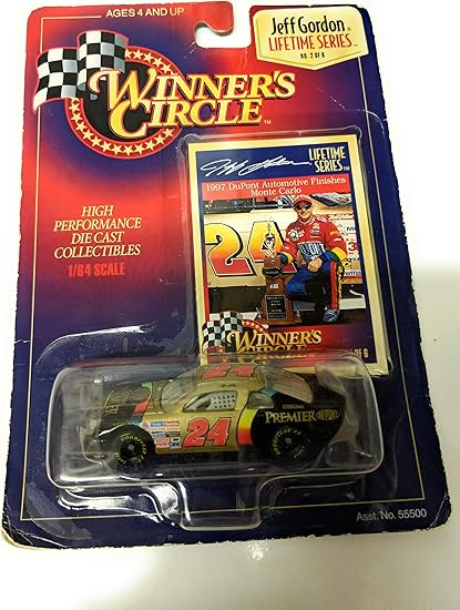 jeff gordon winners circle car